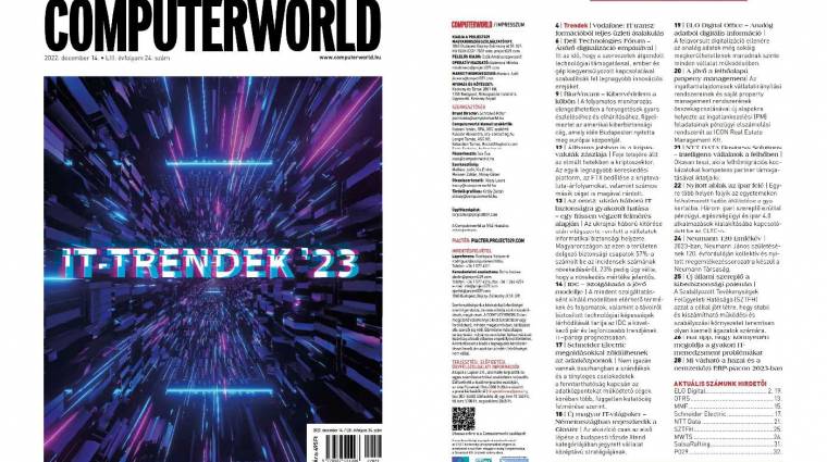 IT-trendek - megjelent a Computerworld év végi lapszáma - ComputerTrends