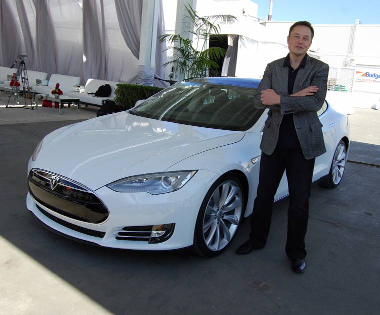 Elon Musk neve egybeforrt a Teslával, pedig nem is ő alapította a céget (Fotó: Wikipedia)