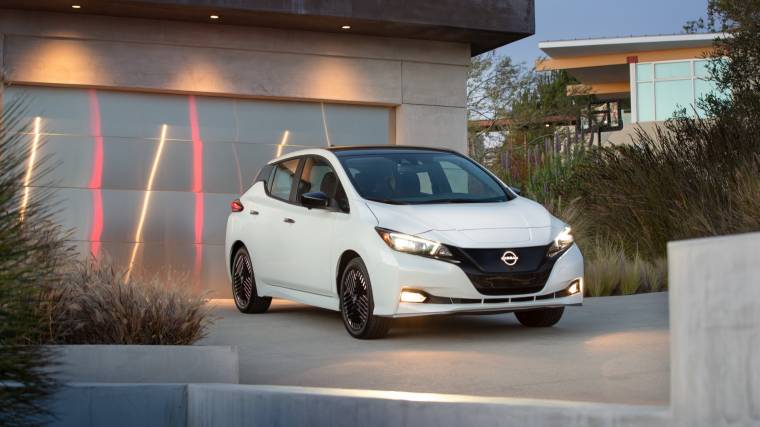 A Nissan Leaf a használt elektromos autók között is igen keresett (Fotó: Nissan)