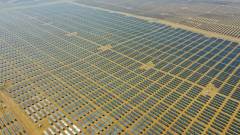 Hatalmas energiaforrássá változtat egy mongol sivatagot Kína kép