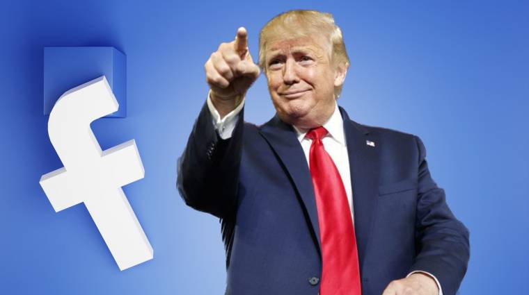 Hamarosan a Facebookra is visszatérhet Donald Trump kép
