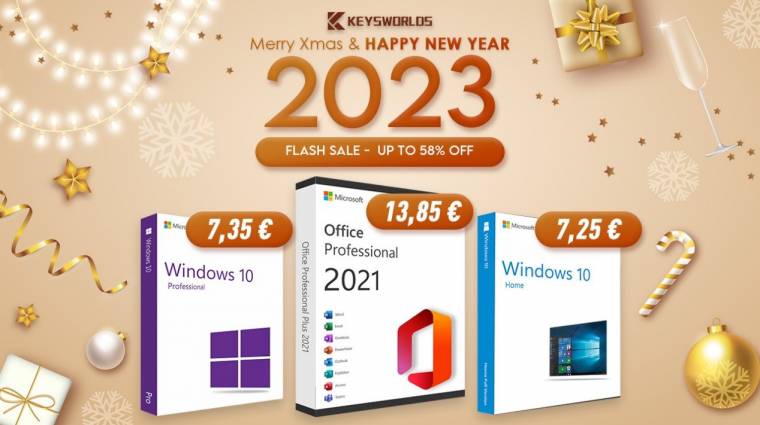 Kezdd a 2023-as évet egy akciós Windows vagy Office szoftverrel! kép