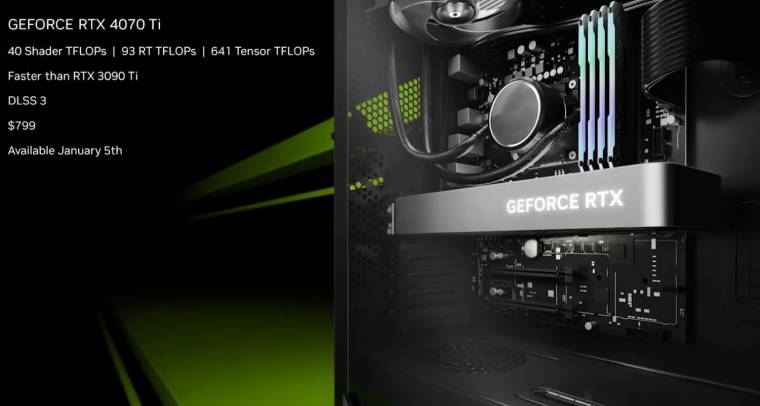 Az AD104-es GPU teljes tudását kihasználja az RTX 4070 Ti, amiből csak partnergyártói kiadások készülnek.