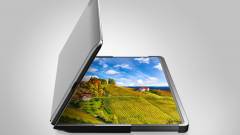 Samsung Flex: erre a csúsztatható-hajlító kijelzőre épülhetnek a jövő laptopjai kép