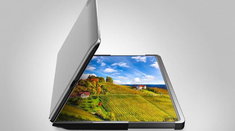 Samsung Flex: erre a csúsztatható-hajlító kijelzőre épülhetnek a jövő laptopjai kép