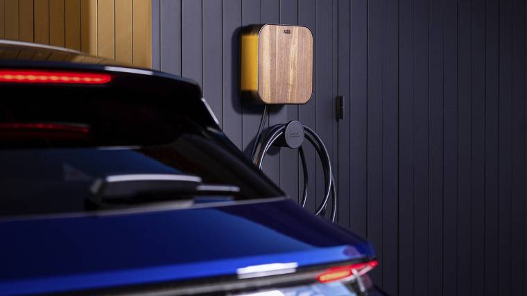 The design of the charger can also be adapted to the home environment (Photo: ABB)