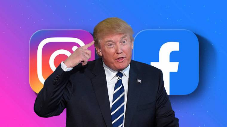 Hivatalos: a Facebook és az Instagram is visszavárja Donald Trumpot kép