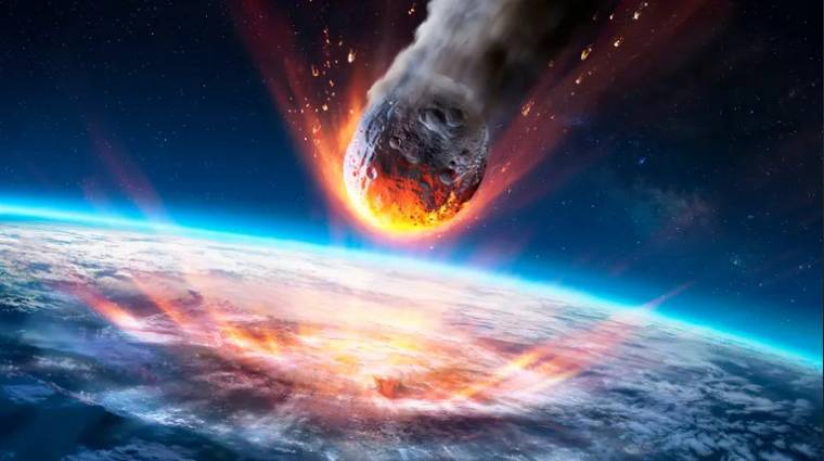 Méretes aszteroida húz ma el a Föld mellett, a becsapódása egy nukleáris robbanás erejével érne fel kép