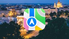 Magyarországon is felturbózza a Térképek alkalmazást az Apple kép