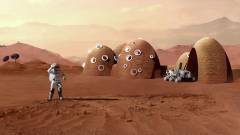 Fura alapanyagból épülhetnek házak a Marson kép