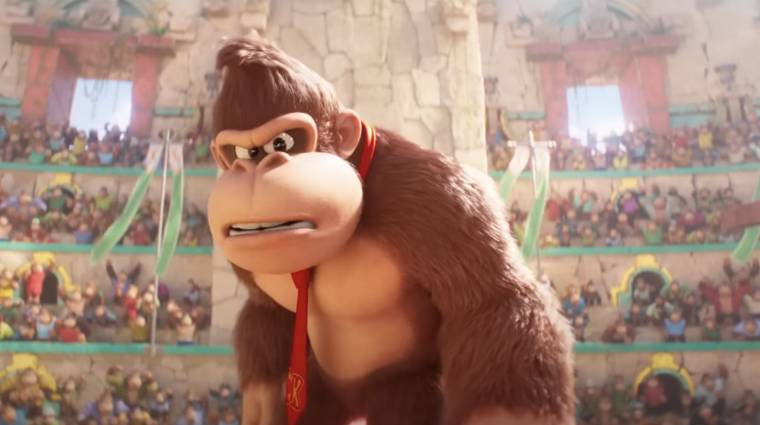 Seth Rogen nem volt hajlandó eltorzítani a hangját, amikor Donkey Kongot alakította a Super Mario Bros. filmben bevezetőkép