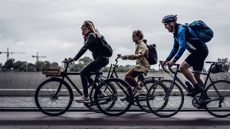 The number of cyclists has increased enormously (Photo: Unsplash/Dovile Ramoskaite)