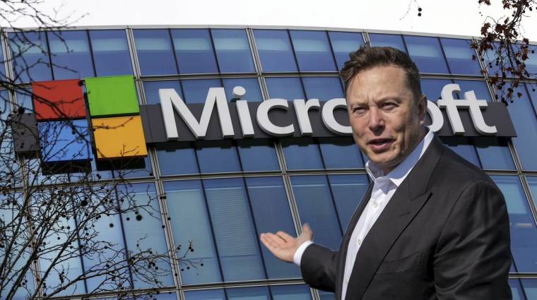 Elon Musk perrel fenyegeti a Microsoftot kép