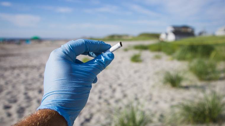Az európai strandokon a csikk a második leggyakoribb hulladékfajta (Fotó: Unsplash/Brian Yurasits)