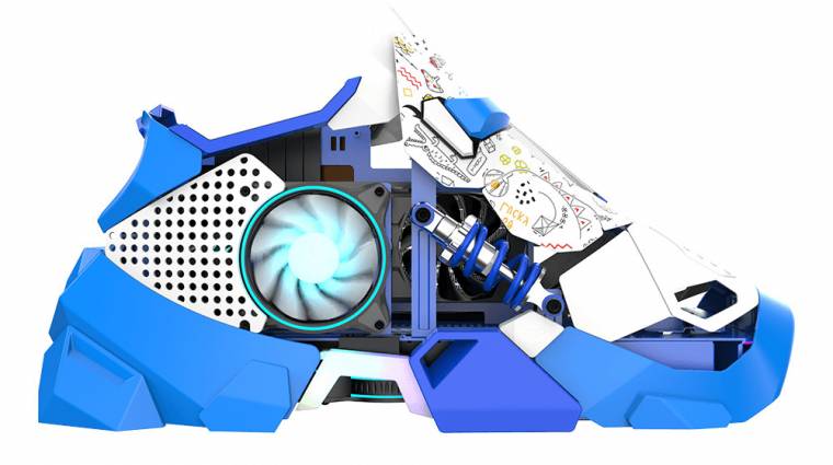 A Cooler Master méregdrága PC-je tulajdonképpen egy ronda sportcipő kép