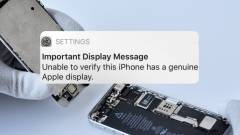 Hibaüzenetet kaptál az iPhone-od javítása után? Ezért lehet kép