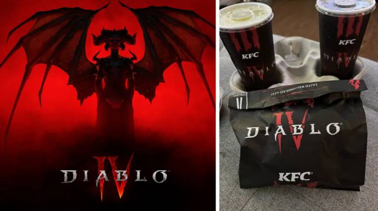 Exkluzív Diablo IV-es cuccokat zsákolhatnak be a KFC-ben ebédelő vendégek bevezetőkép
