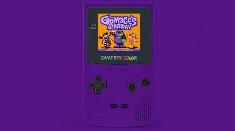 2023 van, természetes, hogy a McDonald's kiadott egy Game Boy Color játékot bevezetőkép