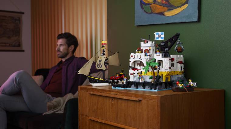 Rámegy a nosztalgiára a LEGO az új tengeri erőddel bevezetőkép