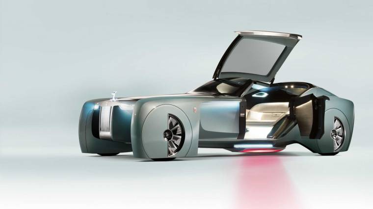 A Rolls-Royce 103 EX koncepcióautóval a luxusmárka már a jövőre készül (Fotó: Rolls-Royce)
