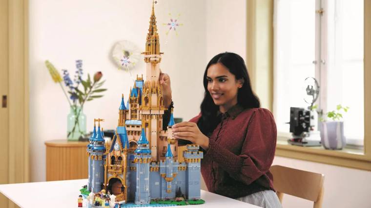 Gigantikus és részletes LEGO Disney kastély érkezik, de nem tőlünk tudtok róla bevezetőkép