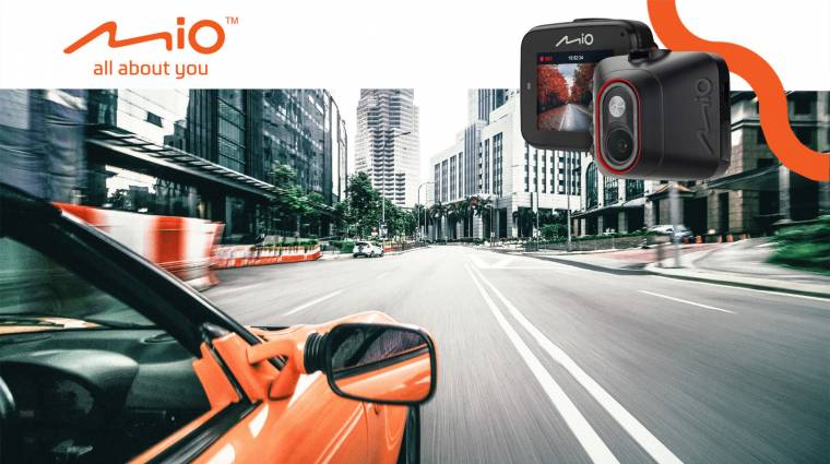 Mio MiVue C420 Dual – elöl-hátul védve vagy kép