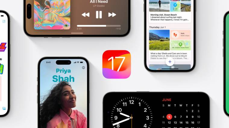 Elérhető az iOS 17, az iPadOS 17 és a WatchOS 10 kép