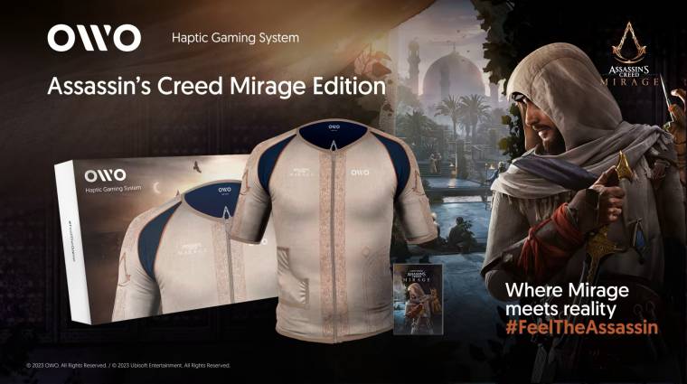 Ezzel a pólóval Basim minden sérülését érezheted, miközben az Assassin's Creed: Mirage-zsal játszol bevezetőkép