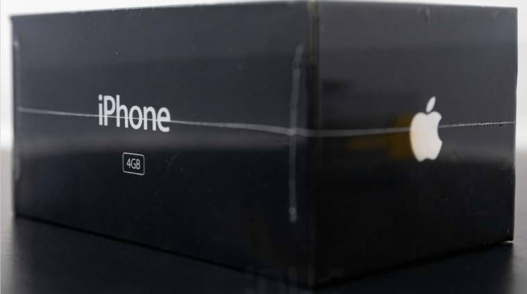 A várt összeg duplájáért vitték el a bontatlan iPhone-ok Szent Grálját kép