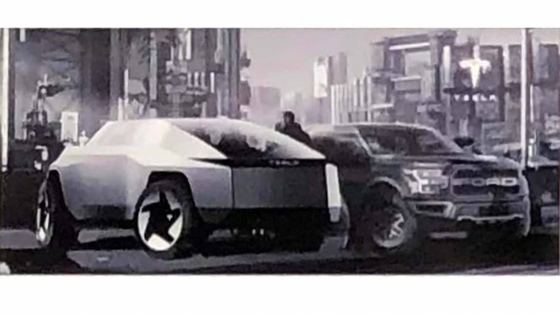 Így nézett ki a Tesla Cybertruck a korai vázlatokon kép