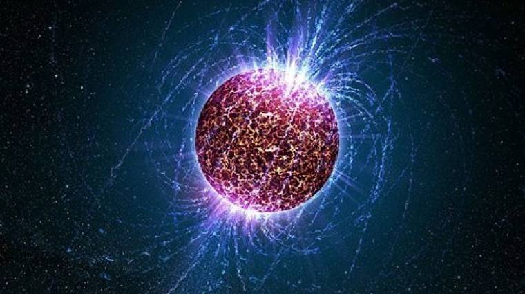 Szokatlanul hosszú periódusban pulzál a tavaly felfedezett magnetár kép
