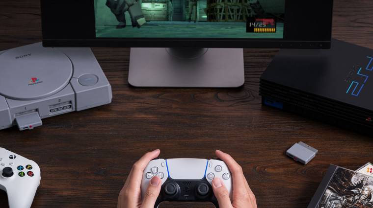 Már akár PS1-re és PS2-re is rákötheted a PlayStation 5 kontrollerét kép