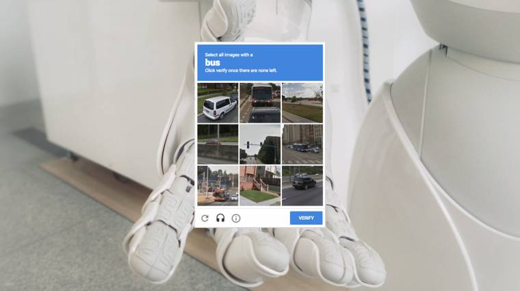 Elvesztünk: a robotok lealázzák az embert a CAPTCHA-teszteken kép