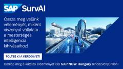 Az AI üzleti életre gyakorolt hatásáról indított kutatást az SAP Hungary kép