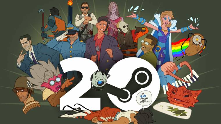 Vicces videóval és más meglepetésekkel köszöni meg nekünk a Valve, hogy már 20 éve támogatjuk a Steamet bevezetőkép
