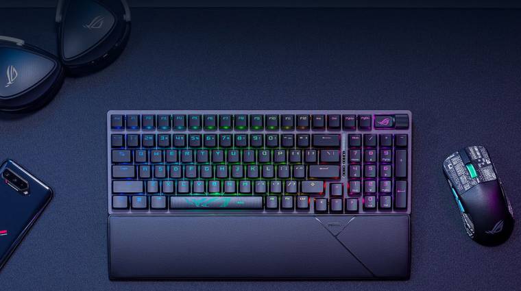 ASUS ROG Strix Scope II 96 Wireless – Snow kapcsolókkal minden gyorsabban pörög kép
