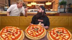 Ez a youtuber pizzaevési rekordot állított fel Gordon Ramsay éttermében kép