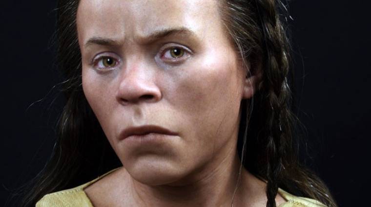 25 éve feltárt leletből rekonstruálták egy bronzkori nő arcát kép