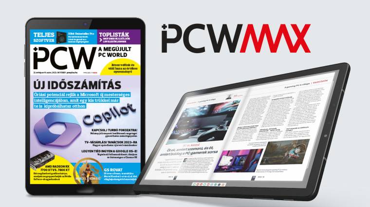 Reklámok nélküli oldal, ajándékok, digitális magazin - ez a PCW Max jövője! kép