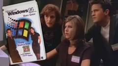 Az megvan, hogy anno Matthew Perry és Jennifer Aniston ismertettek meg mindenkit a Windows 95-tel? kép