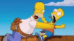 Felhagyott Bart fojtogatásával Homer a Simpson családban kép