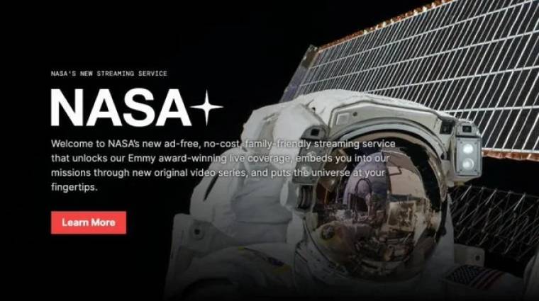 Ingyenes streaming szolgáltatást indított a NASA kép