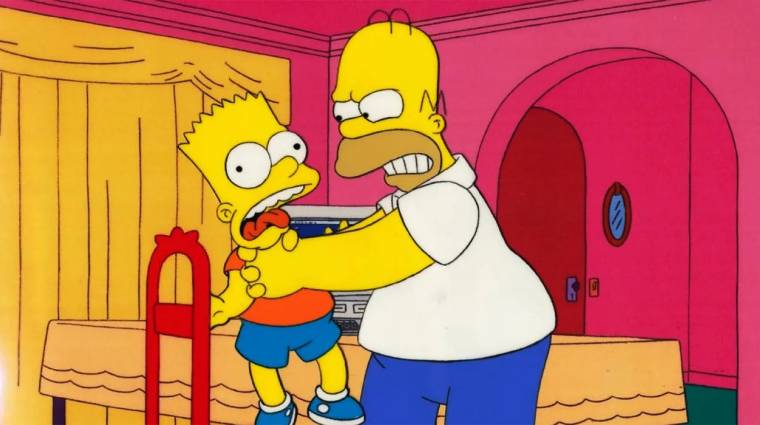 A Simpson család atyja zseniálisan reagált a pletykára, hogy Homer felhagyott a fia fojtogatásával bevezetőkép