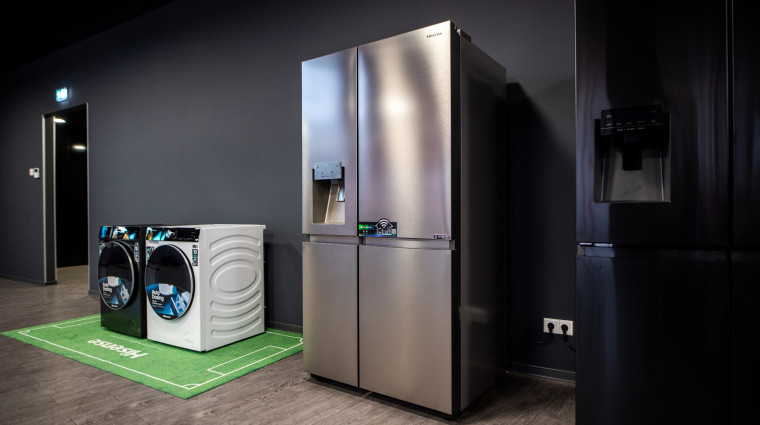 A Hisense új megoldásai a hűtőt és a mosógépet is felokosítják kép