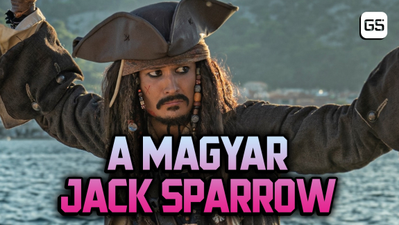 Így találkozott Johnny Depp a magyar Jack Sparrow-val kép