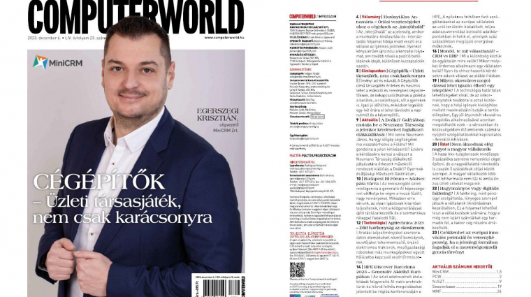 Krisztián Egerszegi: Cégpítók – Juego de mesa empresarial, no sólo para Navidad – Publicado Computerworld Lapozó