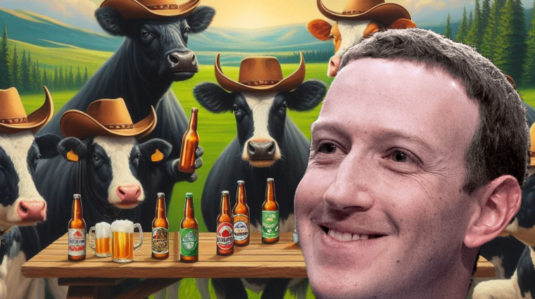 Sörön híznak Mark Zuckerberg luxusmarhái kép