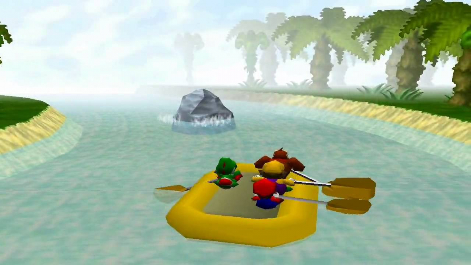  Mario Party Paddle Battle - az ember nem is gondolná, milyen veszélyes az evezés