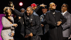 Bilincsben vitték el a rappert, miután átvett három Grammy-díjat kép
