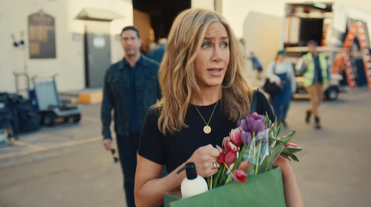 Jennifer Aniston nem ismeri fel David Schwimmert az új Super Bowl reklámban bevezetőkép